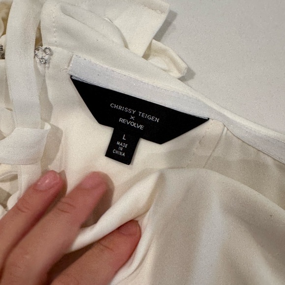 Chrissy Tiegan X Revolve Crop Top NWT size large - Picture 2 of 5